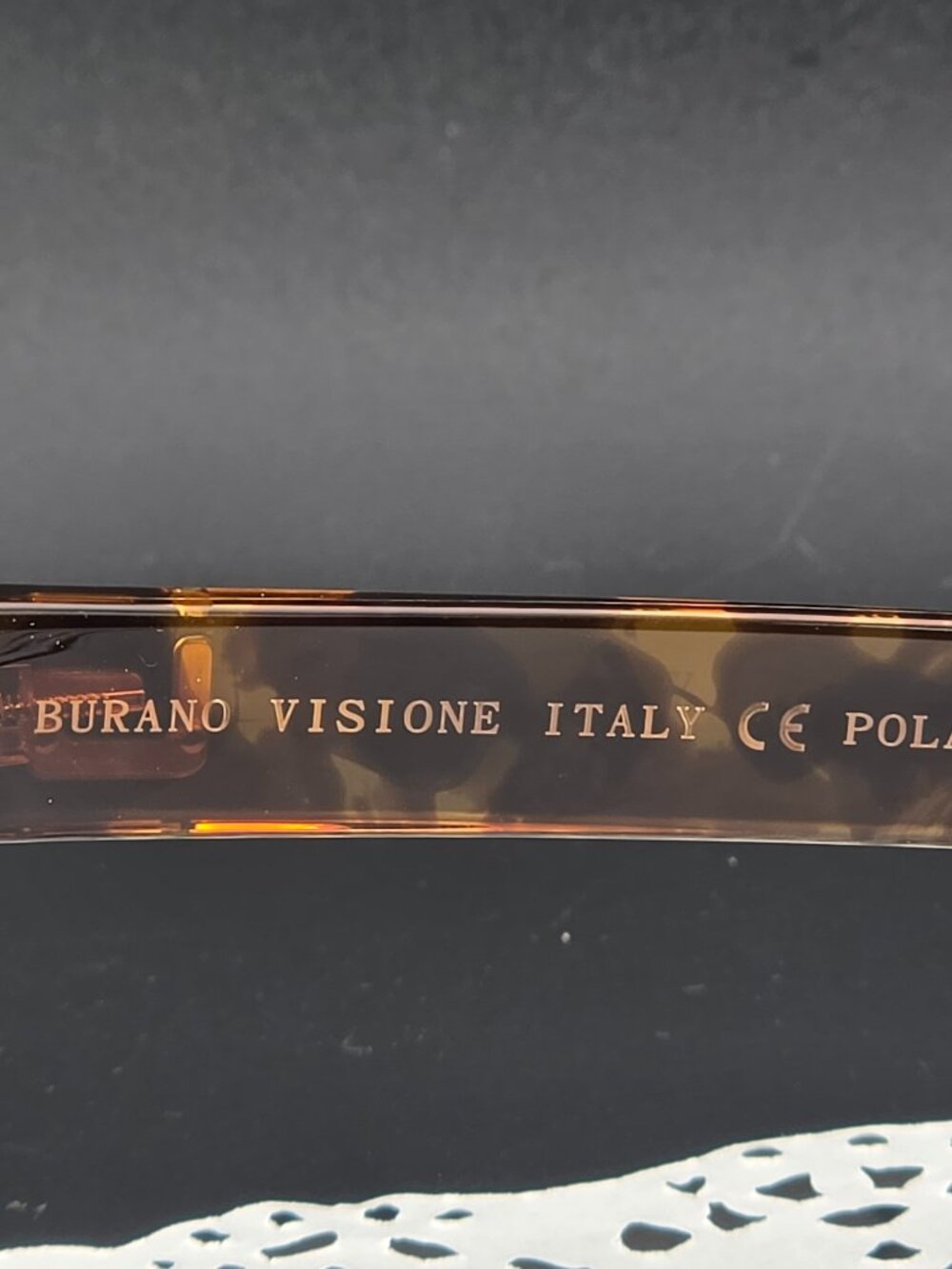 Burano Visione Italy Polarized Tortoise Shell Sunglasses 1016G/2h - Picture 3 of 7